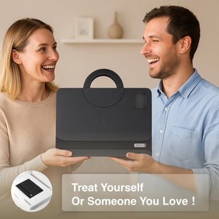 OfficeCore – Executive Leather Padfolio With 8000mAh Power Bank