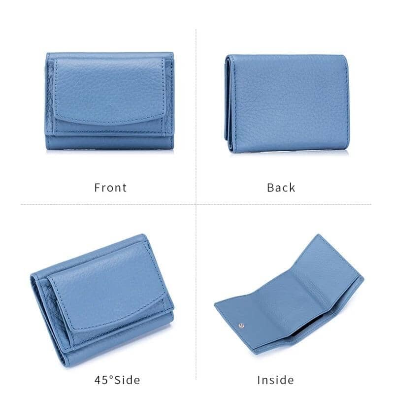 AuraVault - Premium Leather RFID Wallet