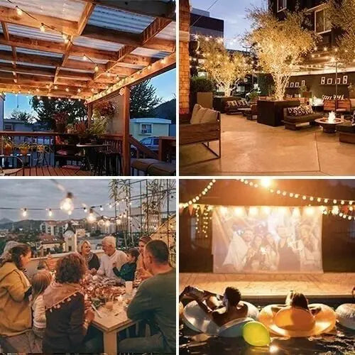 🔥Last Day 50% OFF🔥 - Waterproof Solar Powered LED Outdoor String Lights marnetic