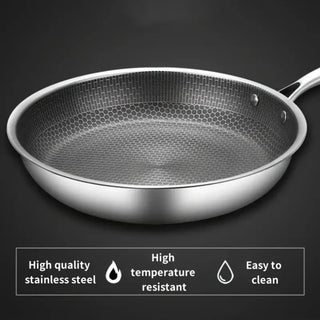 ChefCore – Hammered Stainless Steel Pan