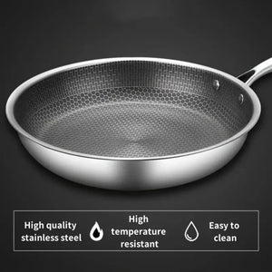 ChefCore – Hammered Stainless Steel Pan
