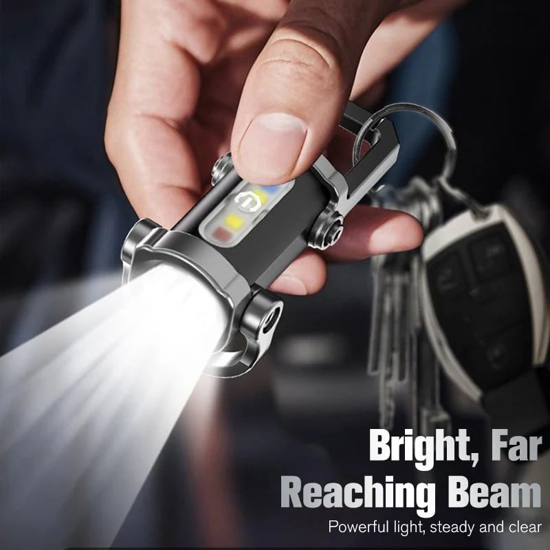LumiKey – Rechargeable Keychain Flashlight