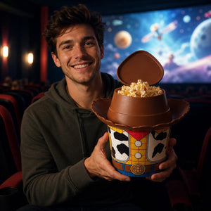 RodeoSnack – Cowboy Hat Popcorn Bucket