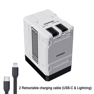 VistaDrive – All-in-One Retractable PD Charging Hub