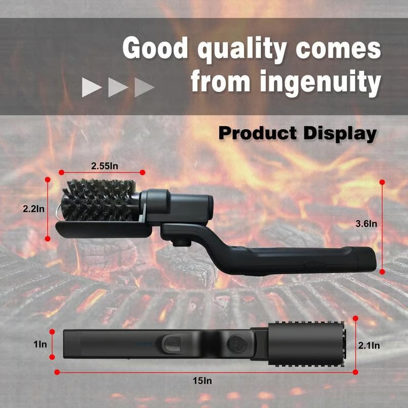 SmokeFree – Electric Cordless Grill Brush