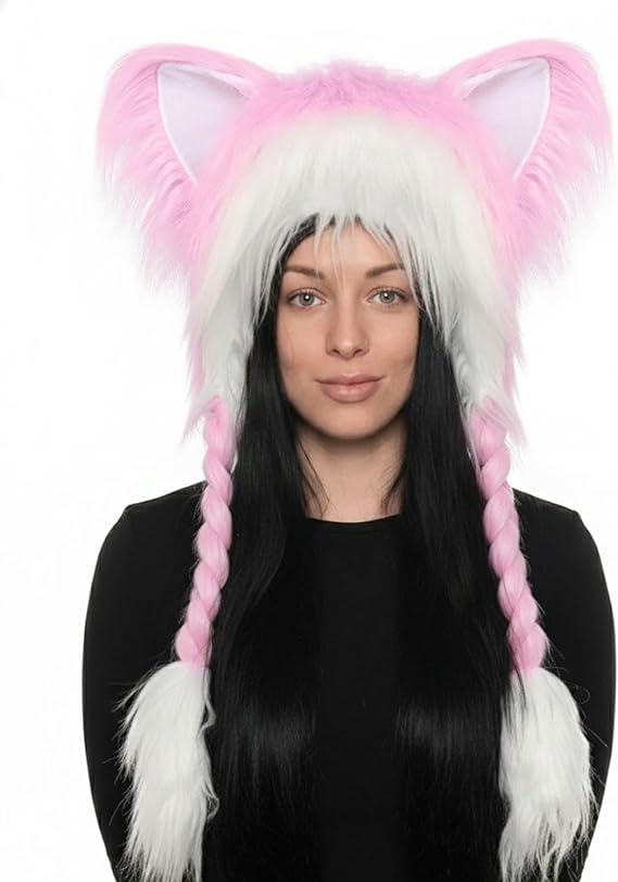 FluffyPaws – Cozy Cat Ear Plush Headwear