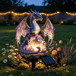 DragonGlow – Crystal Dragon Night Light