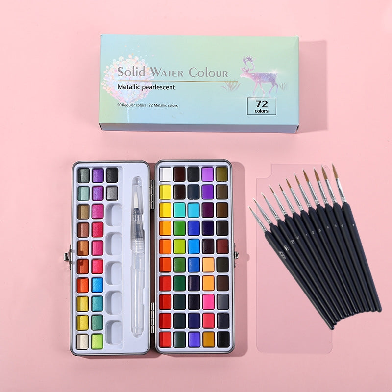 AquaMaster – Premium Watercolor Set for Artists