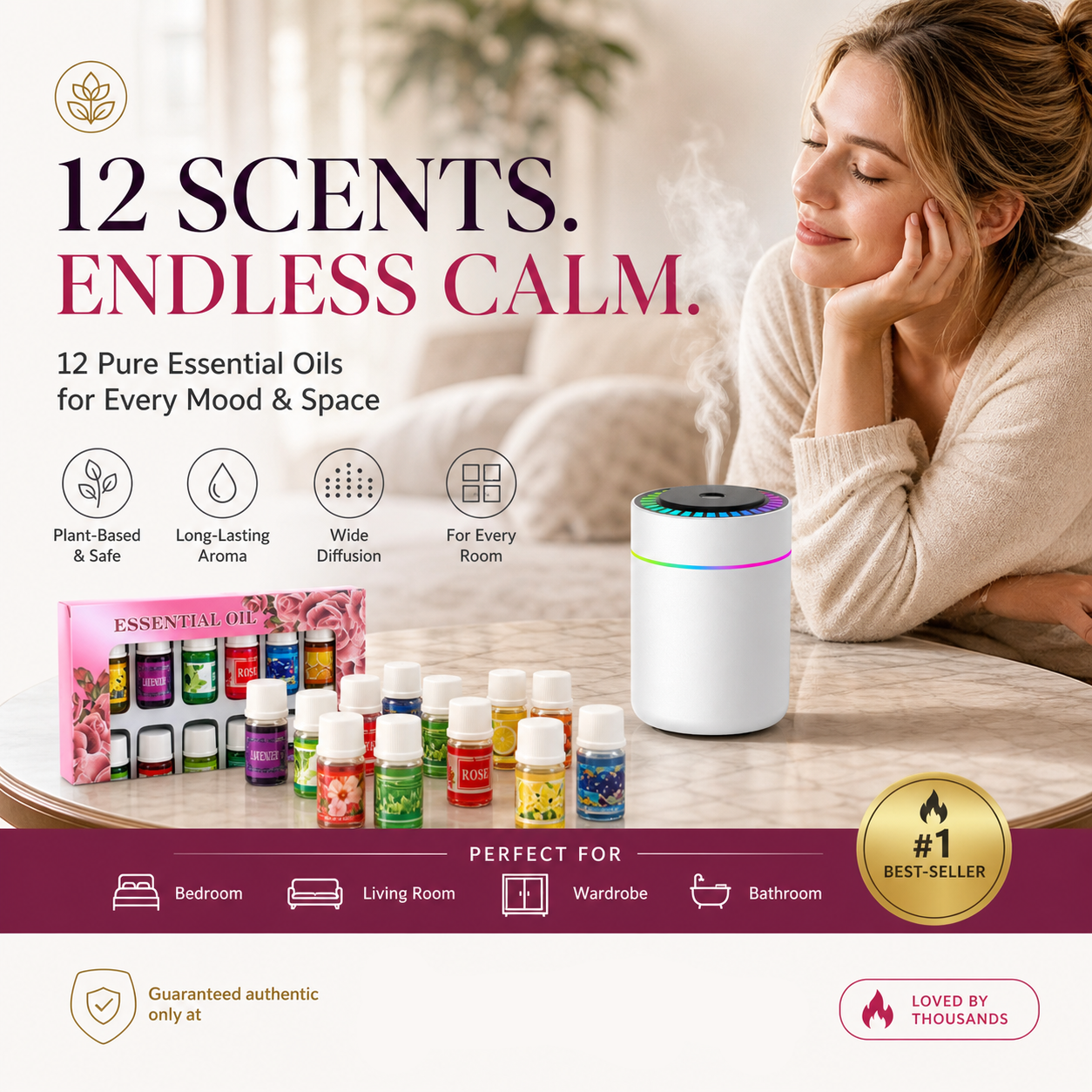 ScentGarden – Multi Scent Water Soluble Diffuser Oil Collection