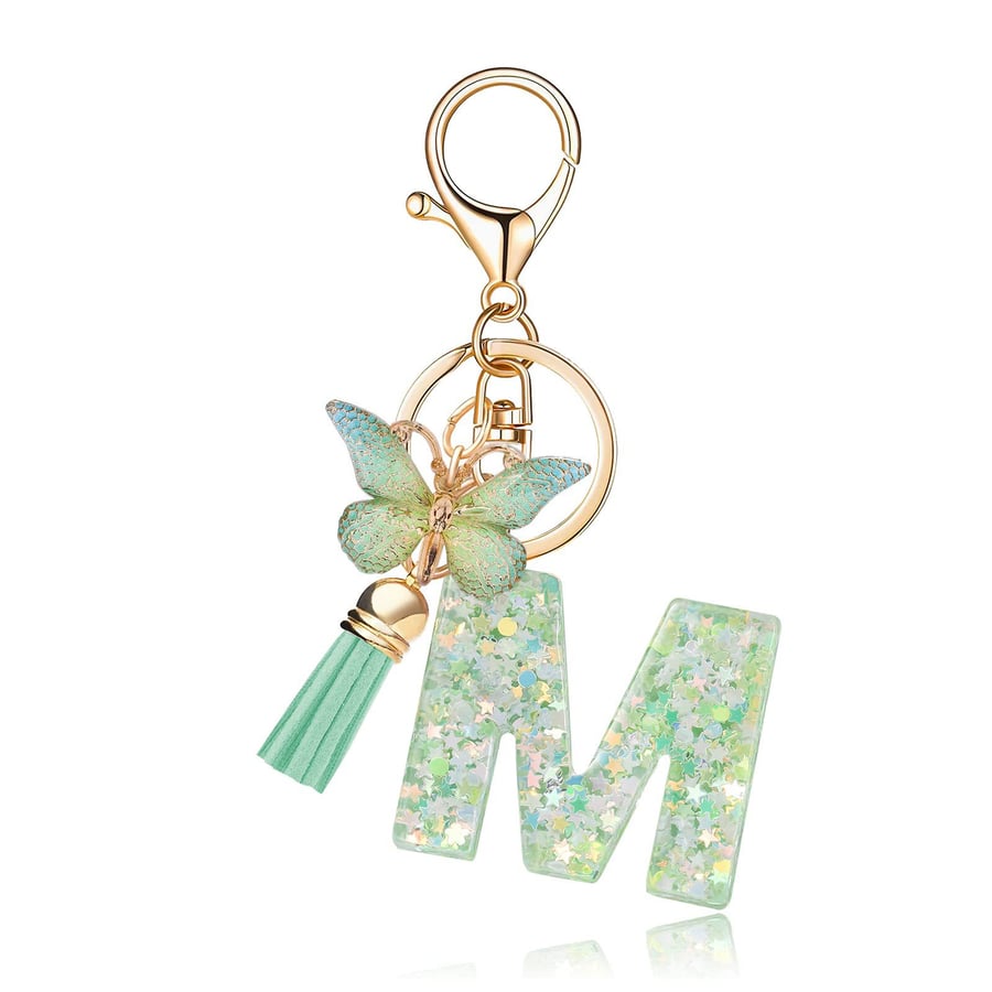 CharmKey – Personalized Initial Letter Keychain
