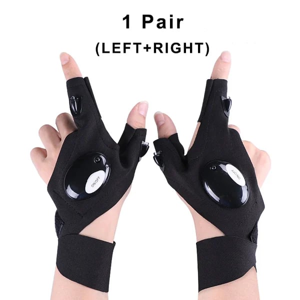 LumaGloves - Smart Waterproof LED Flashlight Gloves