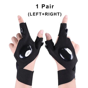 LightGrip – Waterproof LED Flashlight Gloves