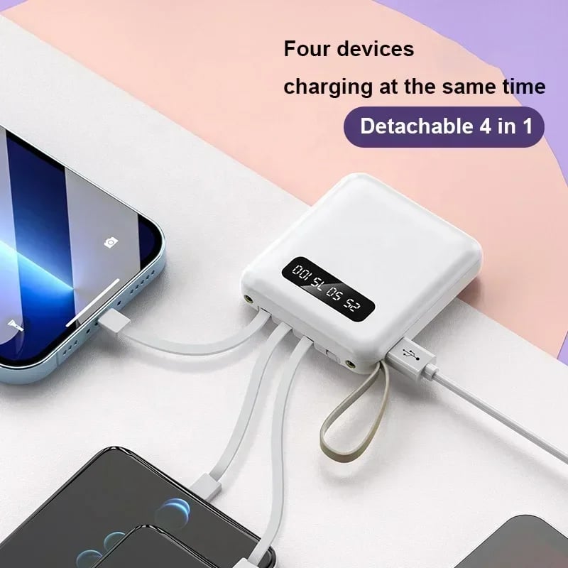 PowerHub | 4-in-1 Portable Fast Charger