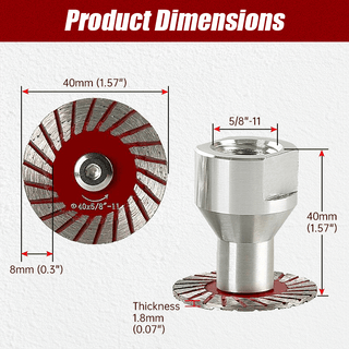 DiamondEdge – Mini Cutting Blade Set