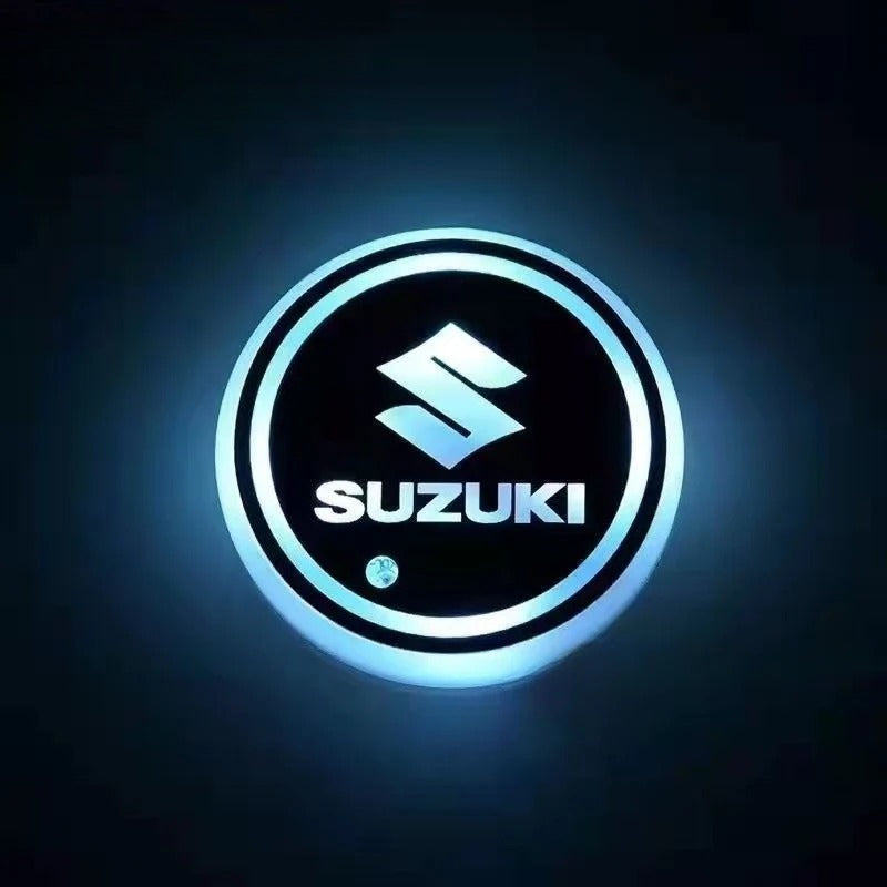 NeonCruise - 7-Color Ambient Car Coasters | Tap-Control Glow System