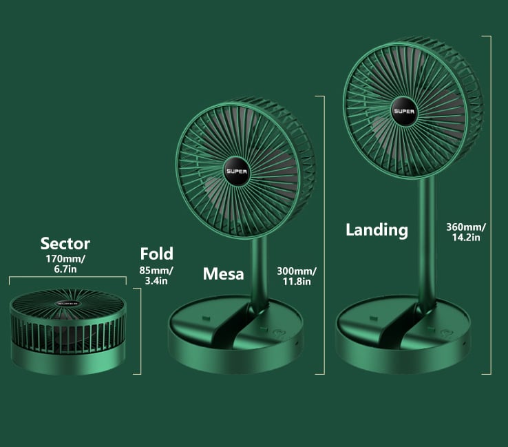 ChillWave - Foldable Fan for Home & Travel