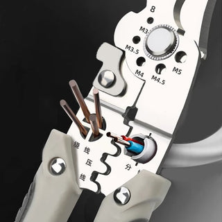 Wire Stripping Crimping Cable Cutter Pliers marnetic