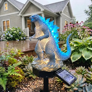 TitanFlame – LED Solar Monster Garden Light