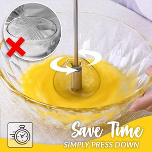 Semi-Automatic Stainless Steel Whisk marnetic
