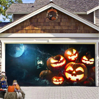 Halloween Garage Door Decoration marnetic