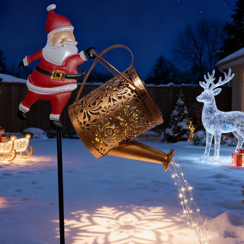 SolarSprout - LED Watering Can Lights for Outdoor Magic