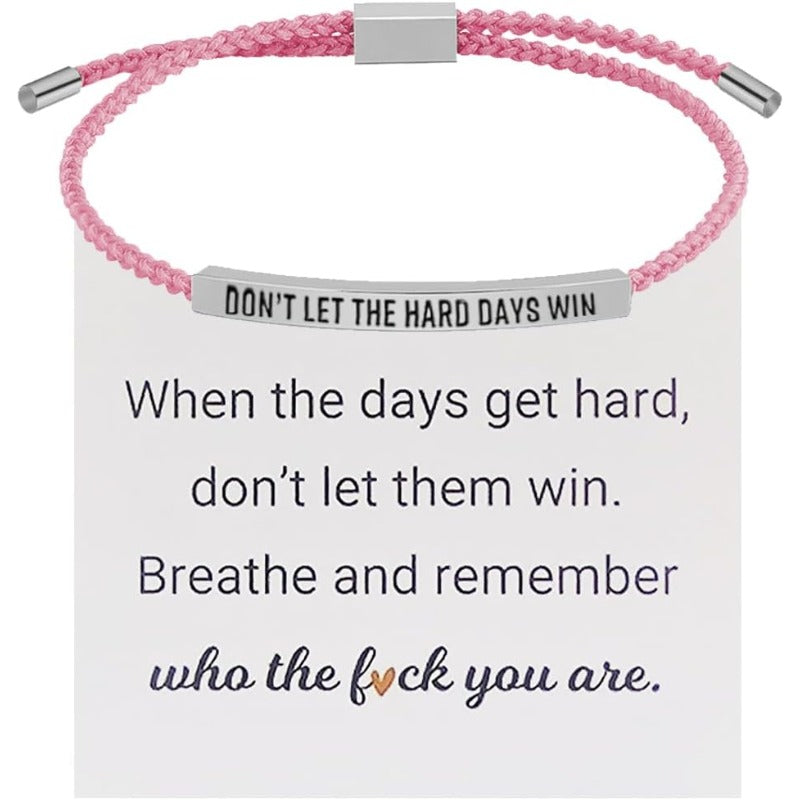 Endure - Stainless Steel Empowerment Bracelet