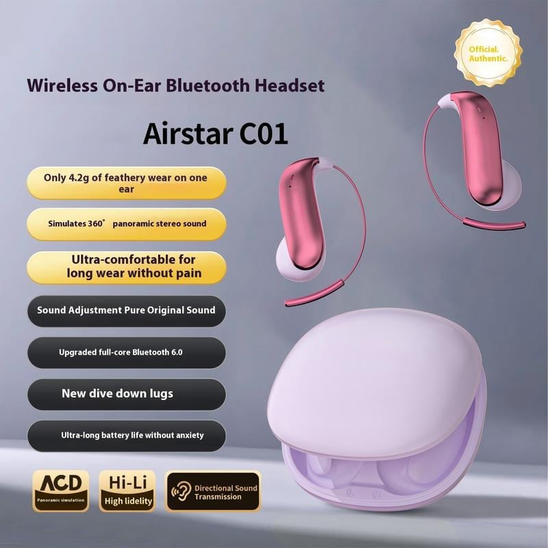 AeroBeats – Comfortable Open-Ear Wireless Headset
