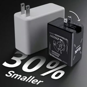 PowerReel - 2-in-1 Retractable Fast Charger