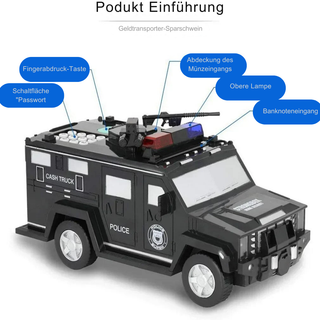 MoneyPilot – Interactive Armored Car Savings Box
