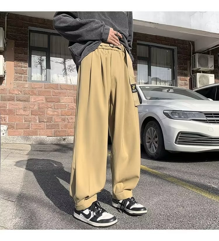 CasualVibe - Soft Elastic Waist Pants