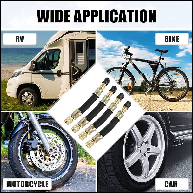 AutoExtend - Universal Tire Valve Extenders