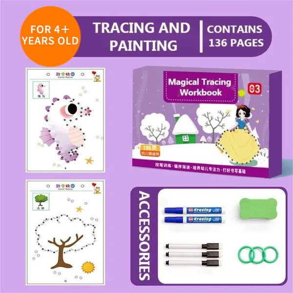 WriteWiz - Magical Tracing Workbook Set