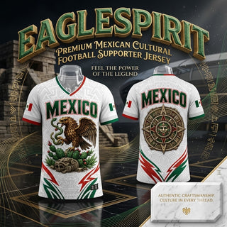 EagleSpirit – Premium Mexican Cultural Football Supporter Jersey