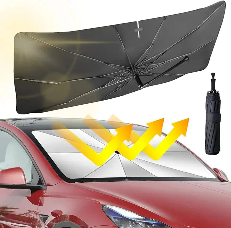 HeatShield™ - Car Windshield Sun Shade Umbrella Marnetic