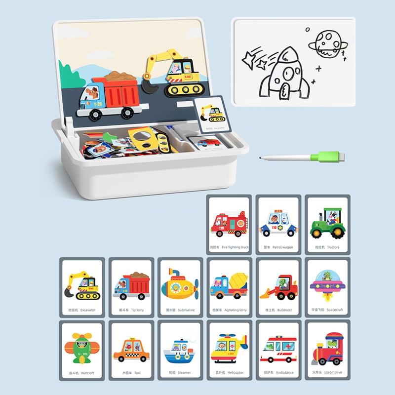 BrainSnap – Magnetic Puzzle Building Block Toys