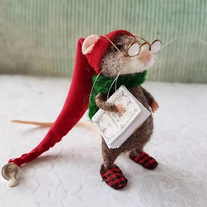 WhiskerWool - Needle Felted Mouse