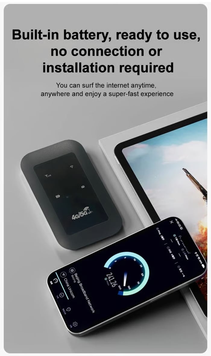 AirNet - Ultra-Portable Hotspot