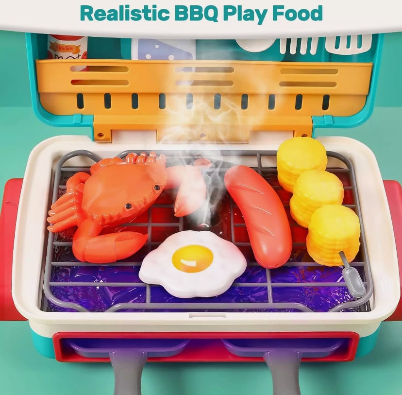 ❤️FREE SHIPPING❤️Kids BBQ Grill Toy