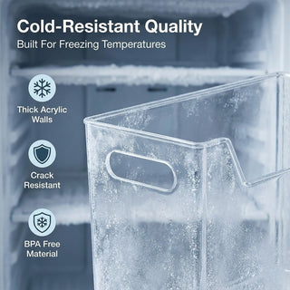 LumeFrost – Stackable Pantry & Cold Storage Bins
