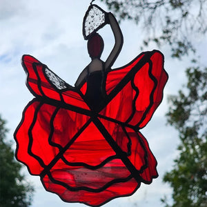 GraceSpin -  Elegant Stained Glass Spinner