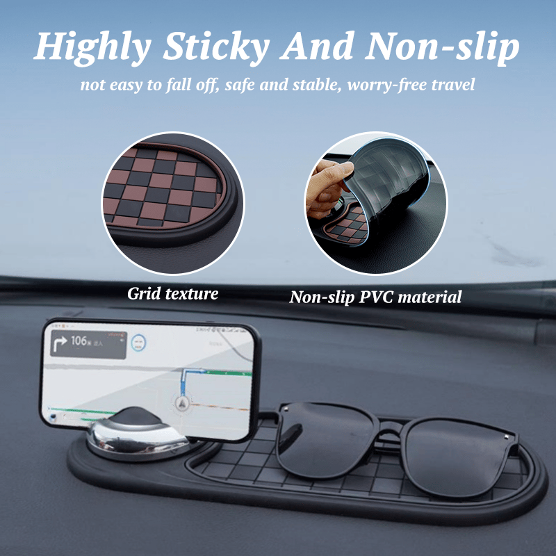 DriveGuard – Multifunction Car Mat with Phone Holder