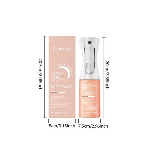 Mistify - Ultra-Fine SPF 42 Body Mist