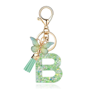 CharmKey – Personalized Initial Letter Keychain