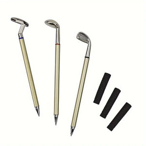 FairwayDesk – Golf-Themed Office Pen Holder Set
