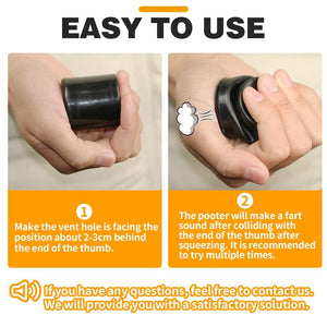 Novelty Squeeze Pooter Fart Machine