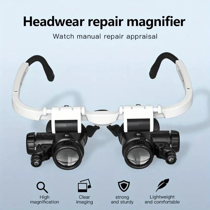 OptiWear – Adjustable Headband Magnifying Glass