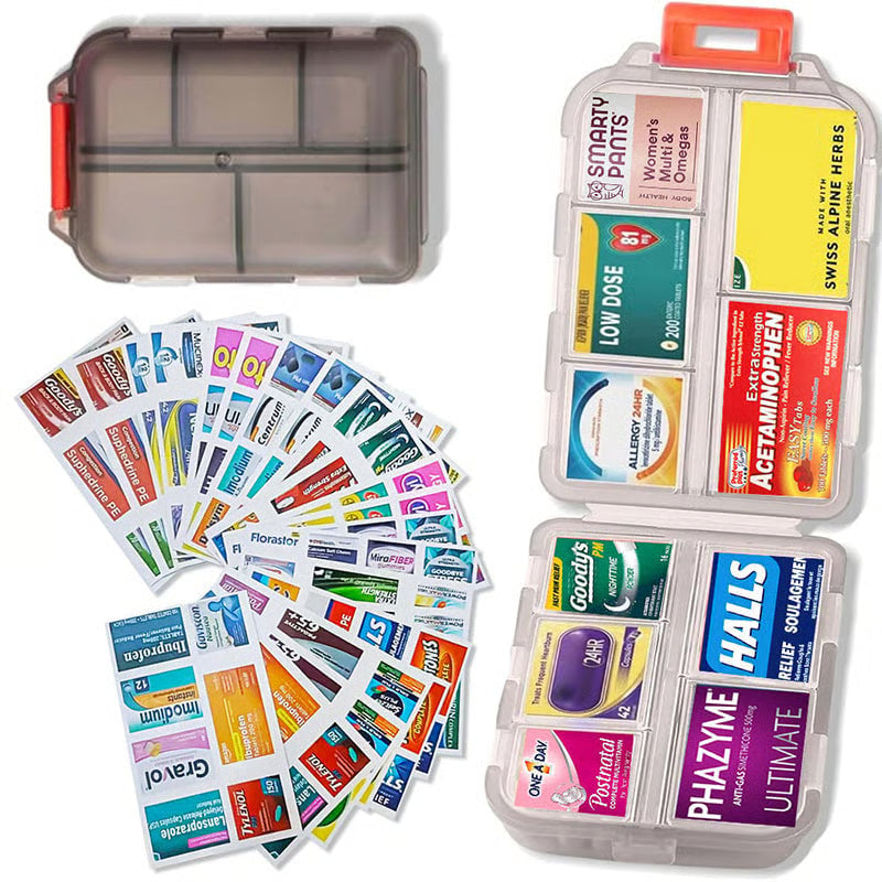 HealthPack – Customizable Travel Pill Storage Box