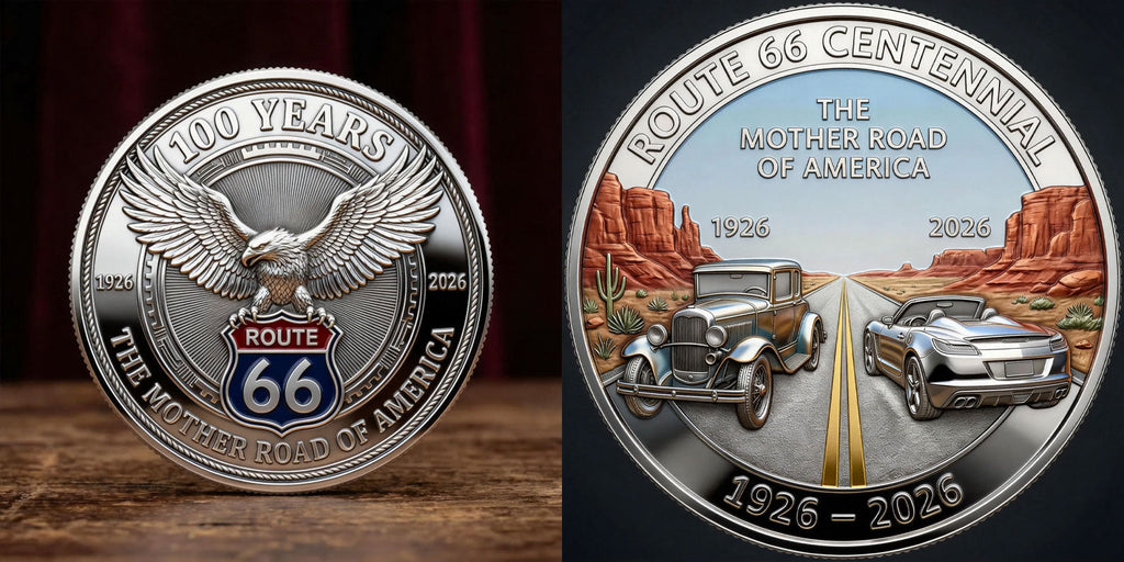FreedomHighway – Route 66 100-Year Commemorative Coin