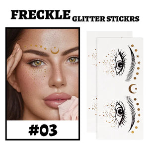 GlowFreckles – Gold Glitter Freckles for Flawless Skin