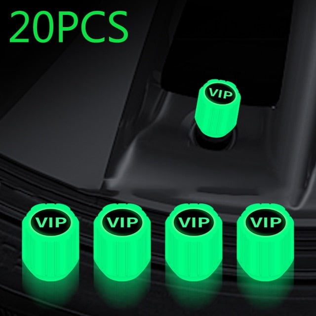 StellarSpin - Night-Glow Wheel Valve Covers